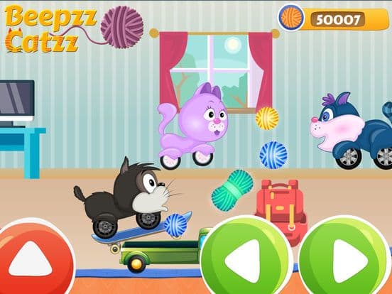 Beepzz Cats - Kids car racing screenshot 2