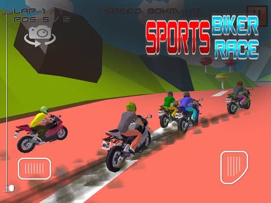 Sports Biker Race screenshot 2