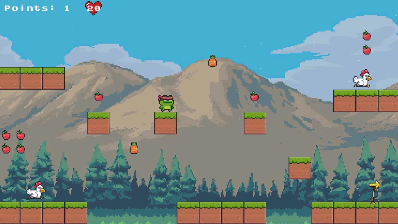 Ninja Frog (itch) (mozikr) screenshot 4