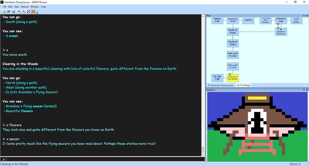 Grandmas Flying Saucer - TALP screenshot 2