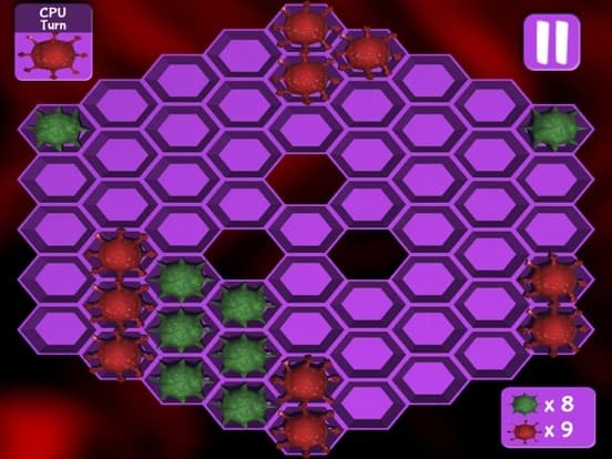 Infexxion - hexagonal board game screenshot 2