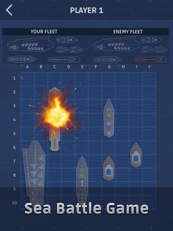 Sea Battle: Fleet battle game screenshot 2