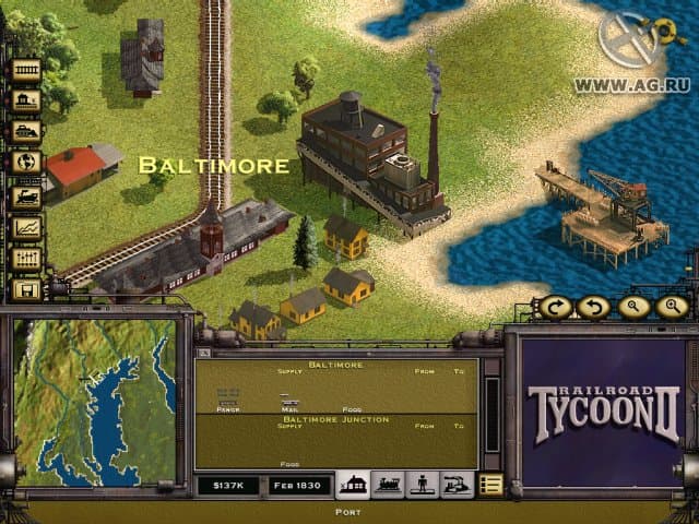 Railroad Tycoon 2 screenshot 2