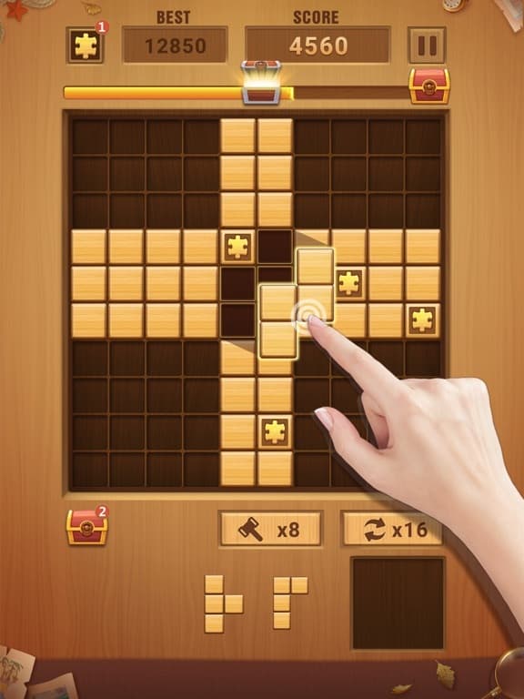Block Puzzle Wood Puzzle Game screenshot 5