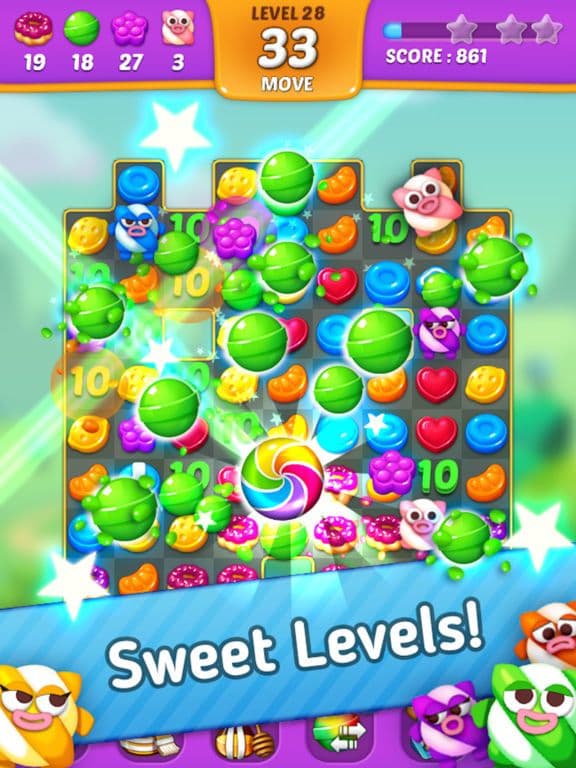 Lollipop: Sweet Taste Match3 screenshot 4