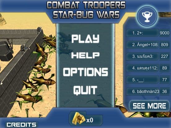 Combat Troopers Star Bug Wars screenshot 3