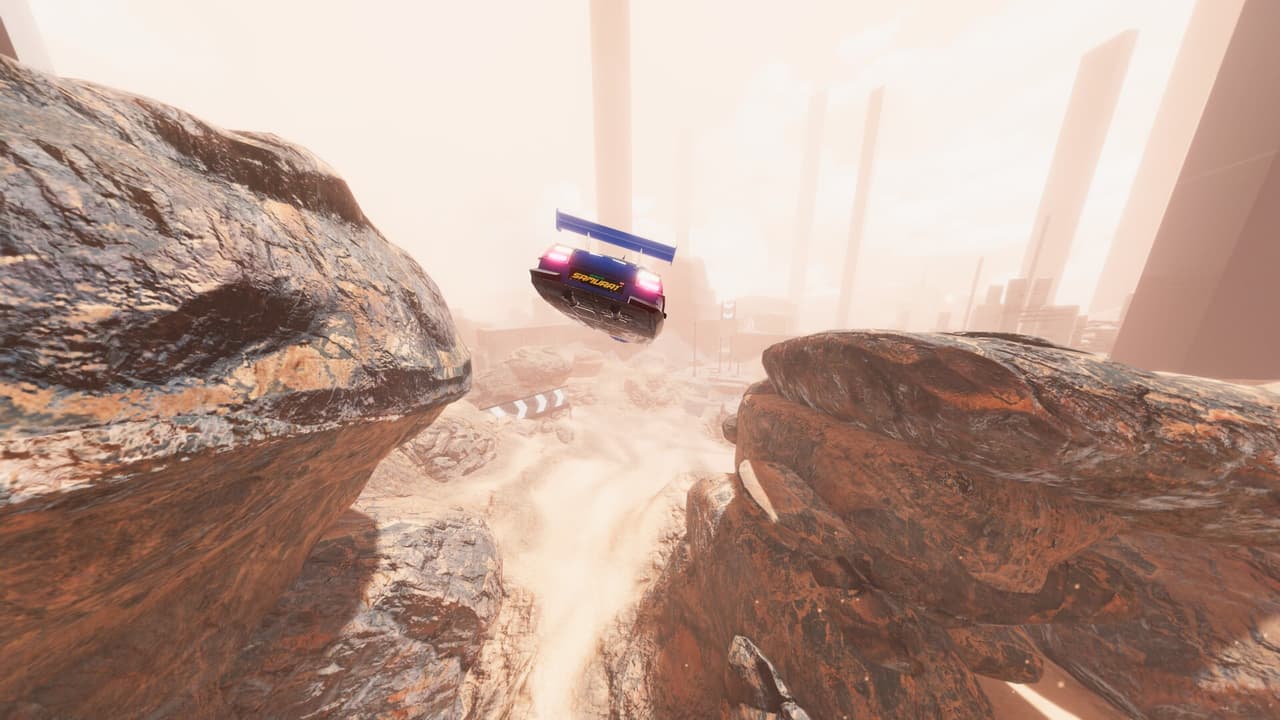 Hovercars 3077: Undeground racing screenshot 2