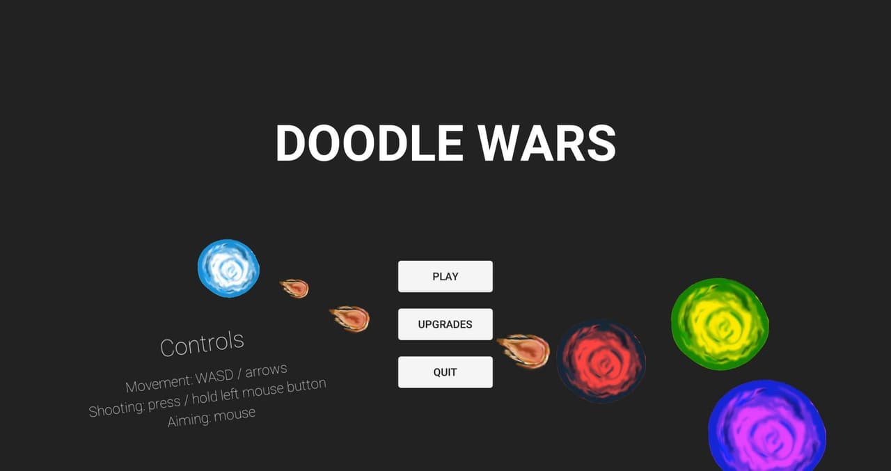 Doodle Wars (Indivisible Particles) screenshot 2