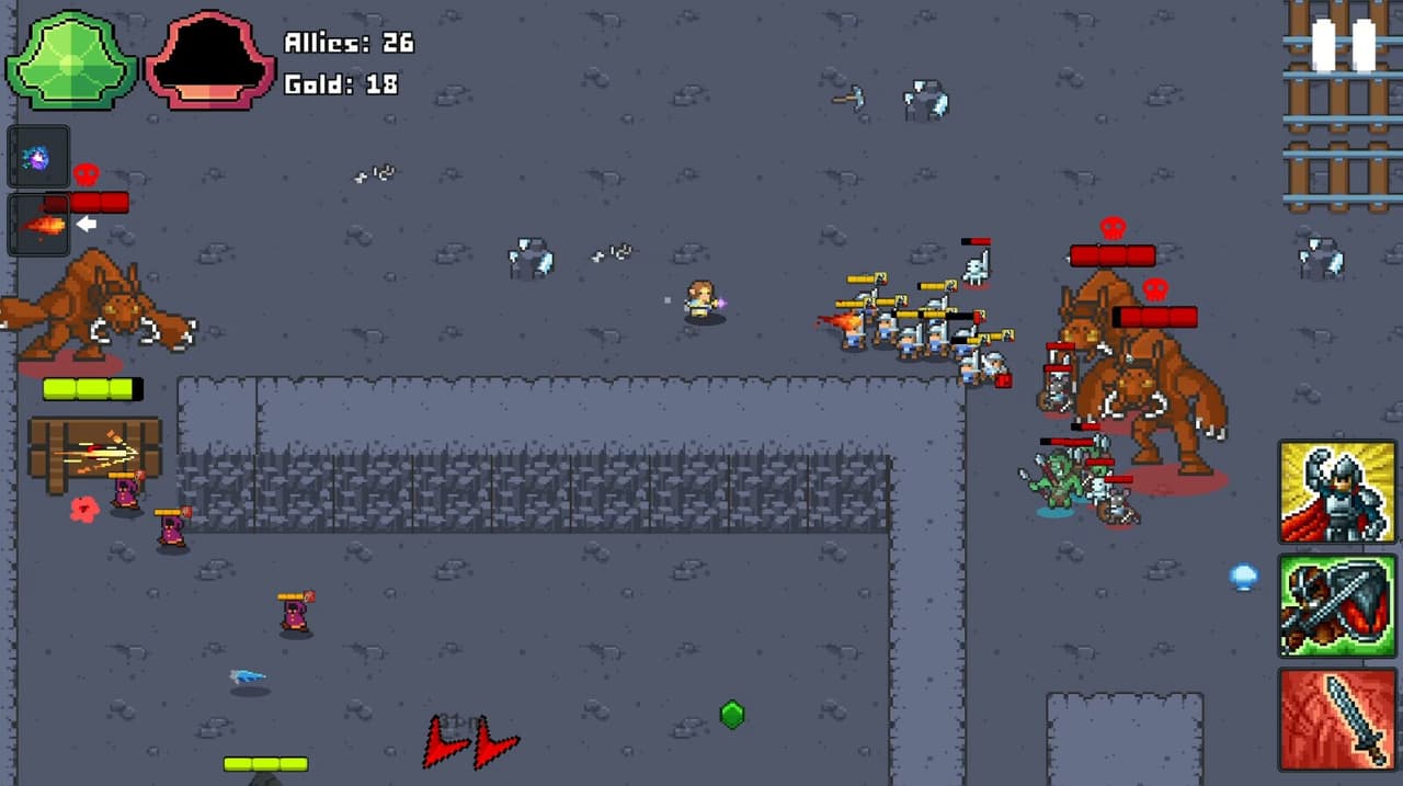 Battle for the Crystals screenshot 5