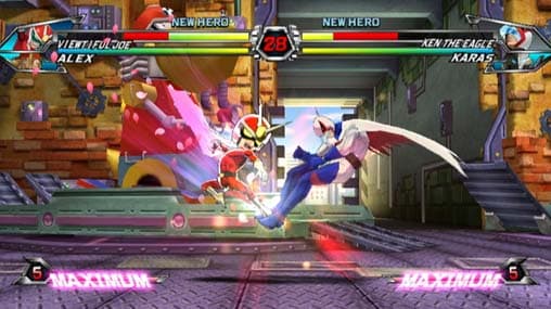 Tatsunoko VS. Capcom: Ultimate All Stars screenshot 2