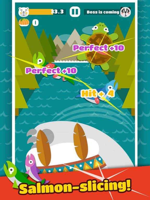 Big Bear: Salmon Hunter screenshot 2