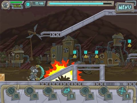 Robot Runner - Big Eyes screenshot 6