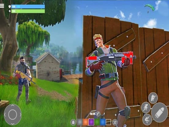 Fort Shooting Battle Royale 3D