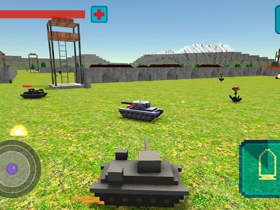 Armored Craft Tank Battle 3D screenshot 4