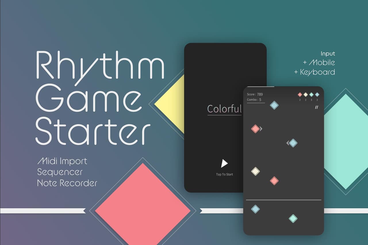 Rhythm Game Starter [Unity Asset] screenshot 2