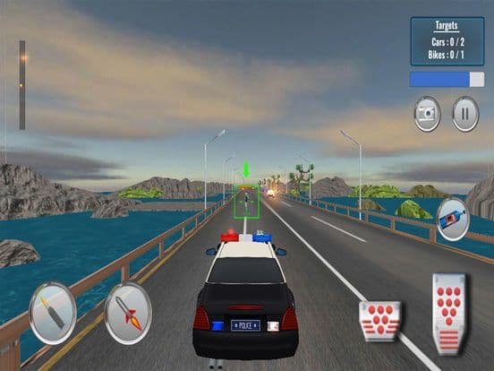 Extreme Police Car Shooting 3D