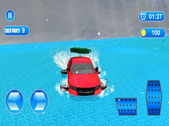 Water Surfing Car Racer