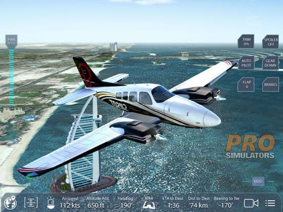 Pro Flight Simulator Dubai 4K screenshot 3