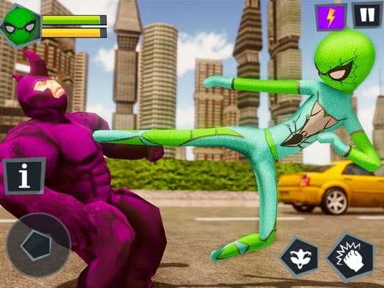 Stickman Spider Rope Hero Game