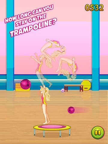 Amazing Princess Gymnastics Trampoline screenshot 3