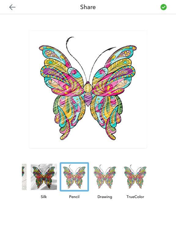 Adult Butterfly Coloring Book screenshot 3