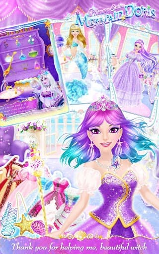 Princess Salon: Mermaid Doris screenshot 5