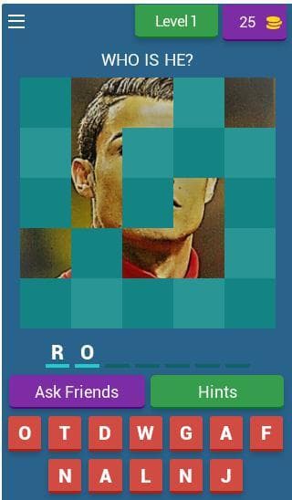 Guess the football player screenshot 2