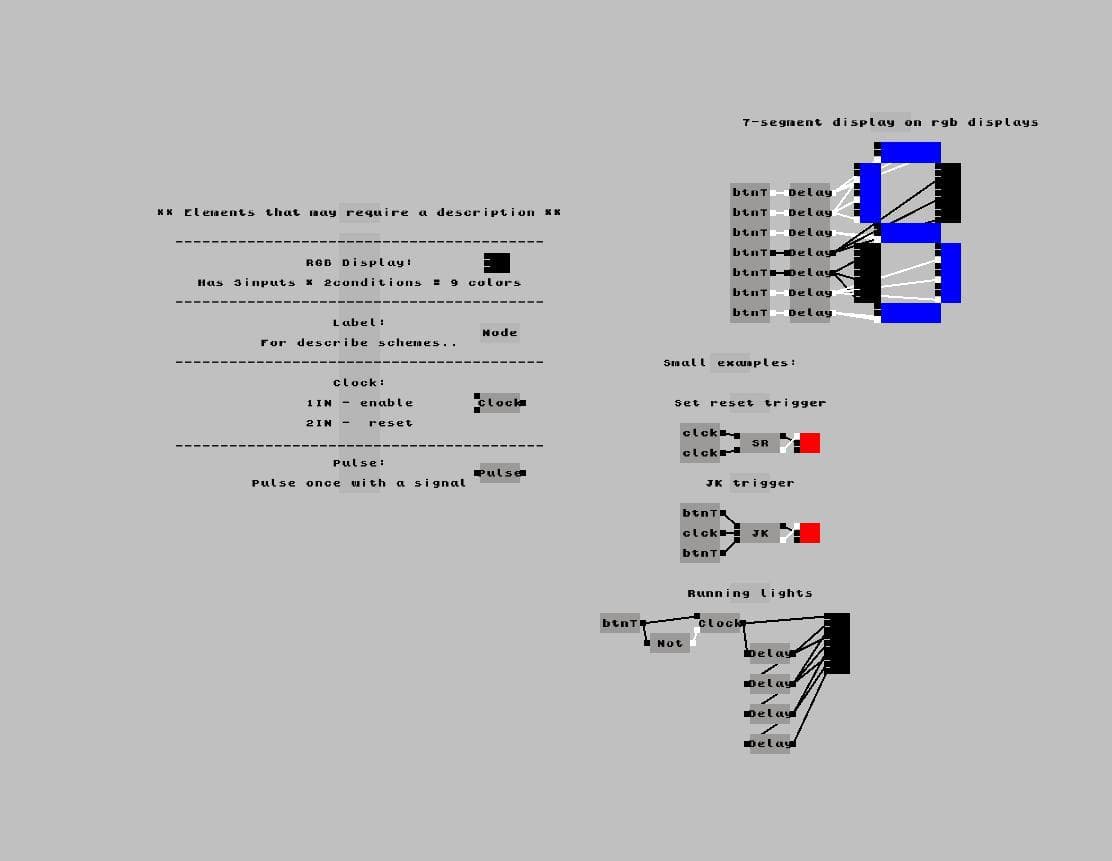 NodeLogic - logic gates simulator screenshot 3