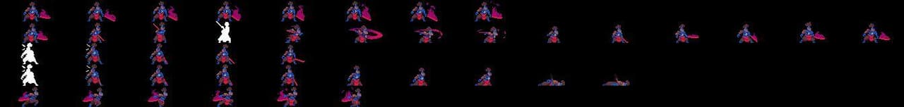 Fantasy Enemy Yokai - Free Pixelart Animated Character