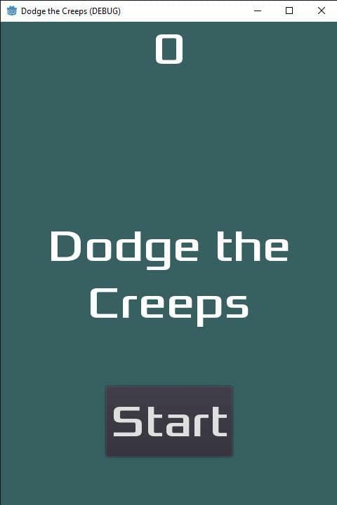 Dodge the Creeps (DaRealDefult09)
