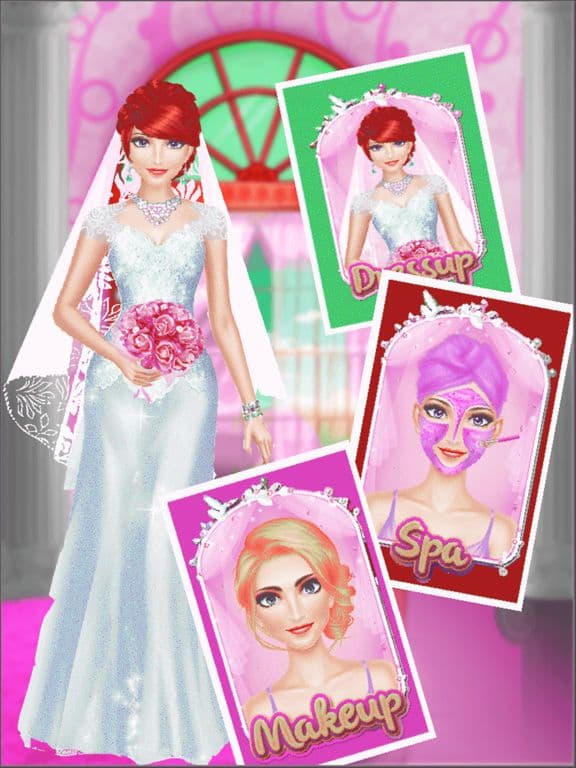 Wedding Salon -Spa Makeover, Dress up, Makeup Game screenshot 3