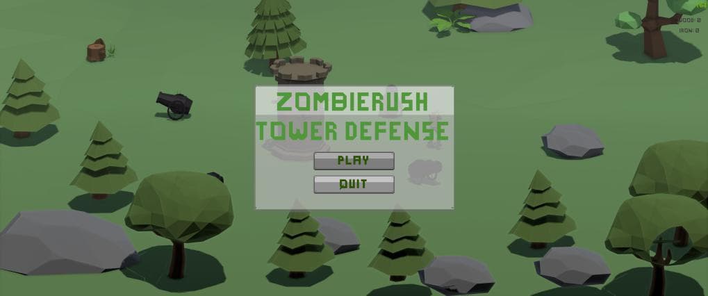 Zombie Rush Tower Defence screenshot 2