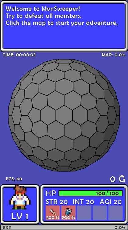 MonSweeper (Game Jam Version) screenshot 2
