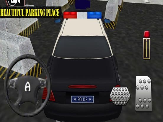 Parking Police Car Adventure screenshot 2