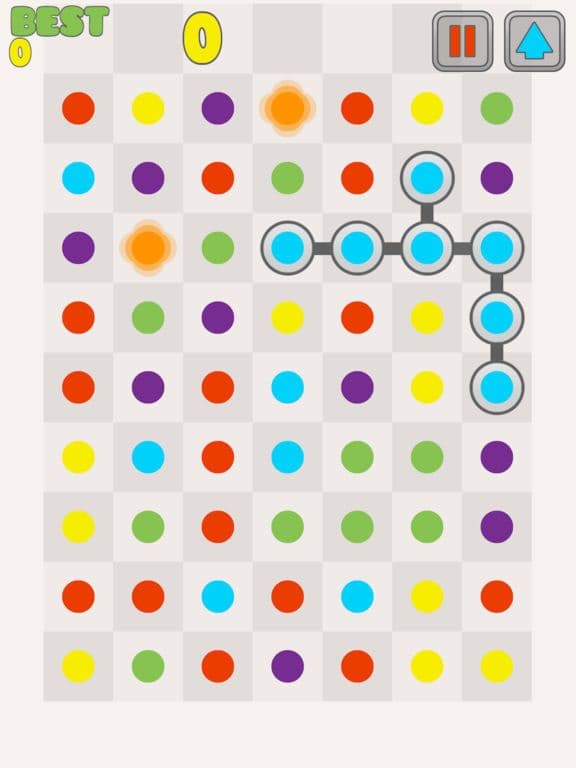 Color Points Connection Legend