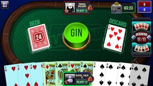 Gin Rummy Online screenshot 2