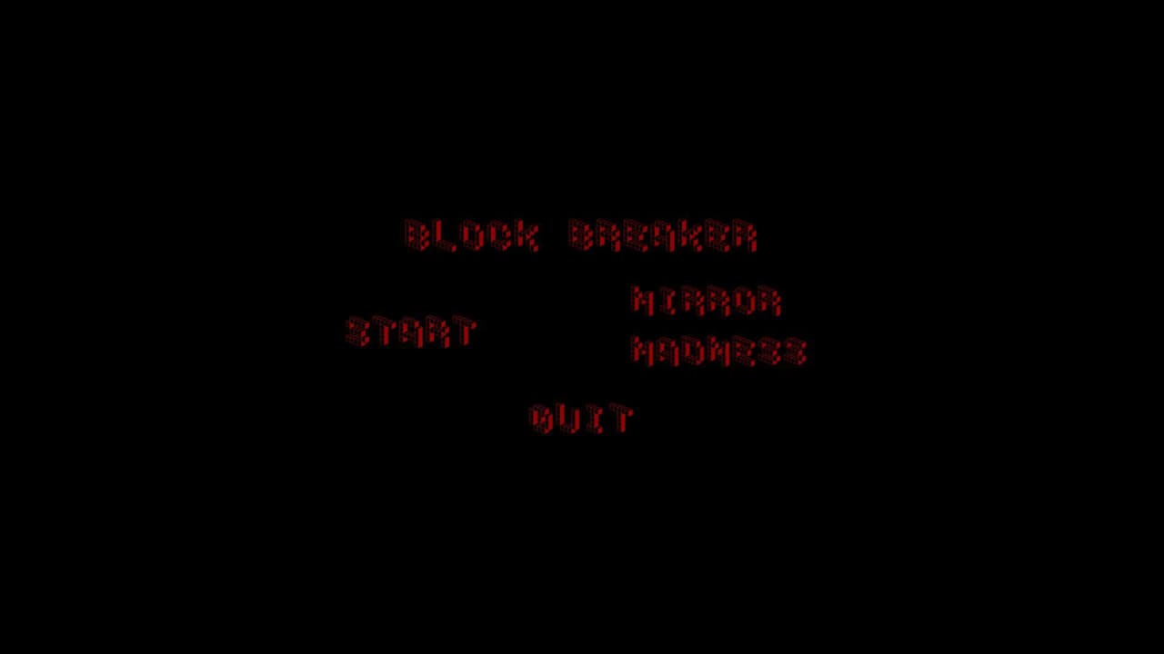 Block Breaker - Course Project screenshot 2