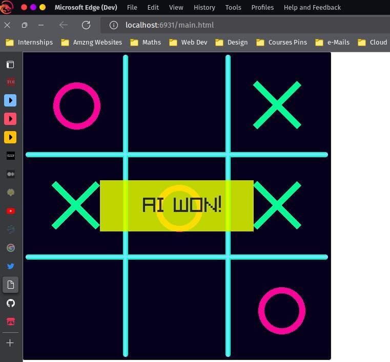 Tic Tac Toe x Ai