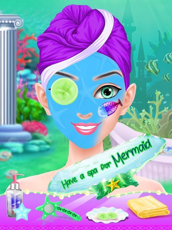 Mermaid Games - Makeover and Salon Game screenshot 4