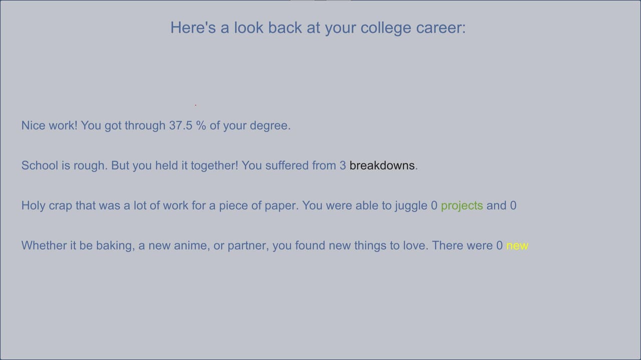 The College Experience (0xedelweiss)