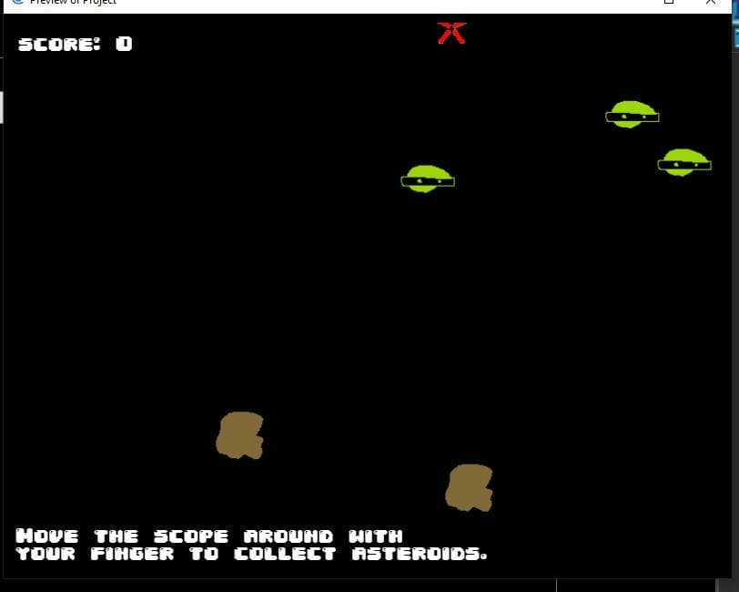 Asteroid sweeper screenshot 2