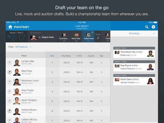 NFL Fantasy Football screenshot 3