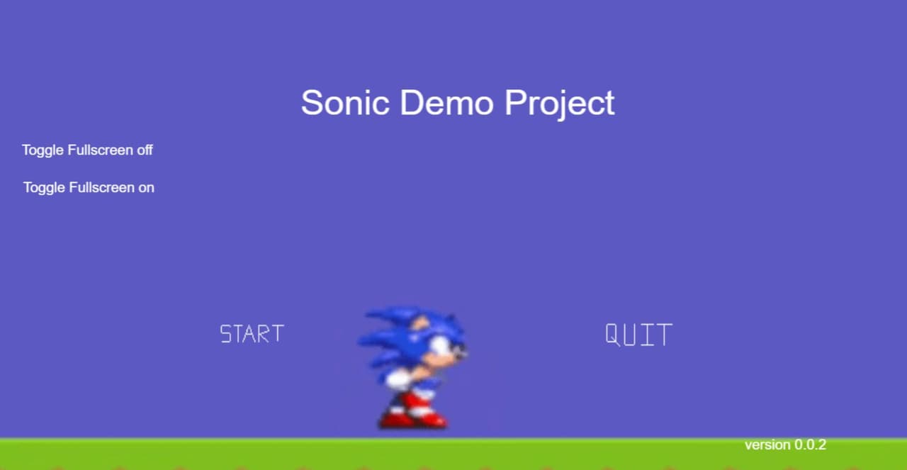 Sonic Demo Project v1 screenshot 2