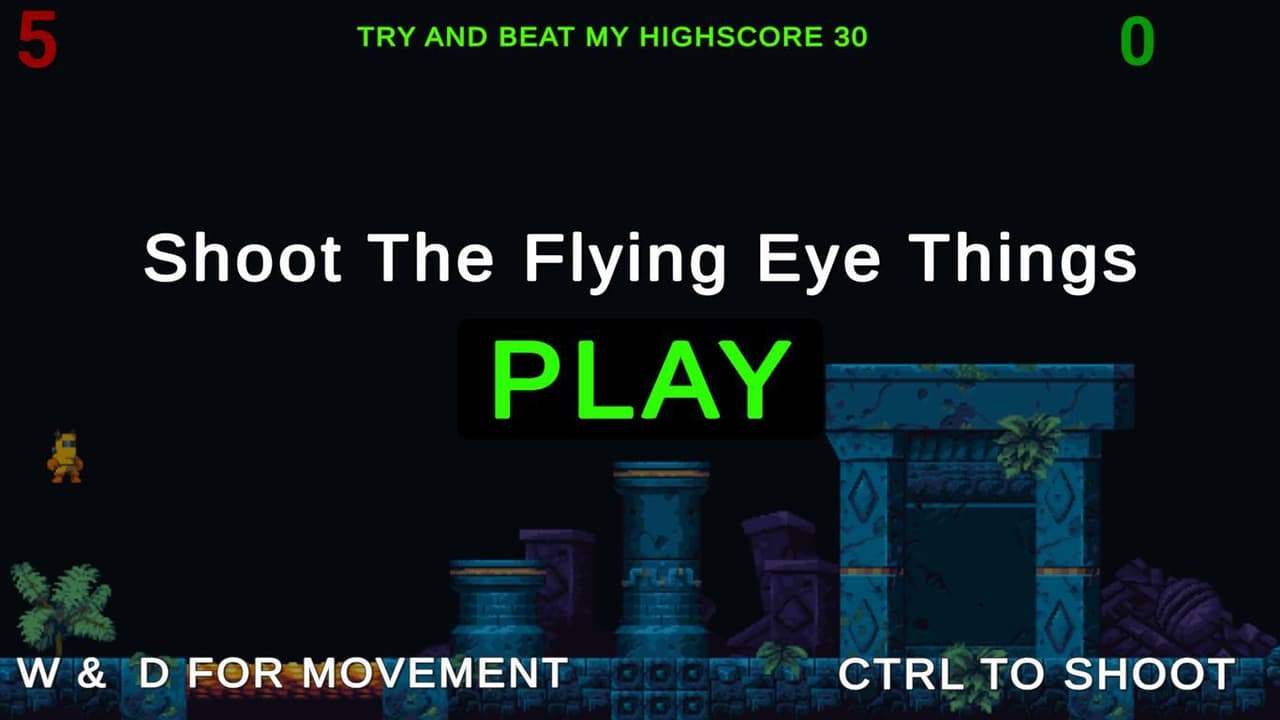 Shout the flying eye things screenshot 2
