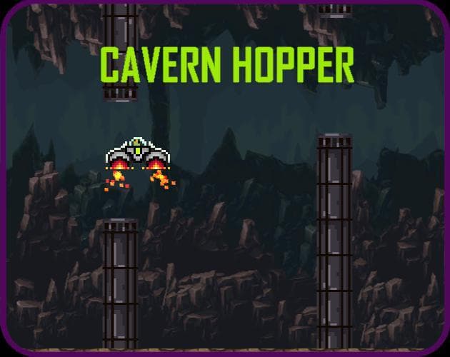 Cavern Hopper (Flappy Bird clone)