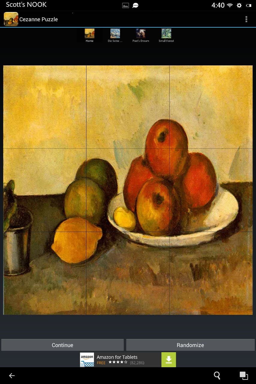 Puzzle Brain Break - Cezanne screenshot 2