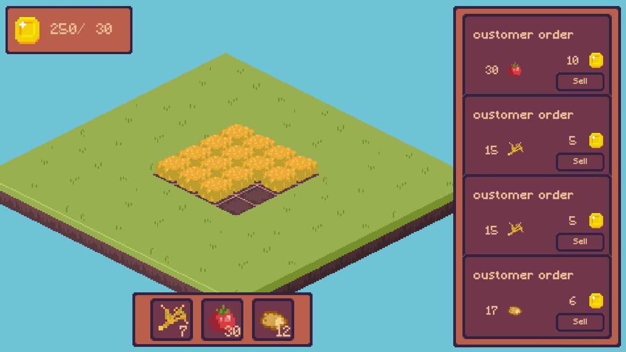 Farm Game (itch) (AyoubHa_Dev)
