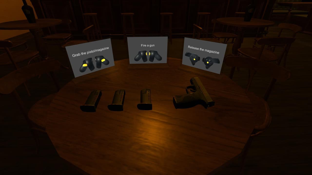 VR Bottle Shooter