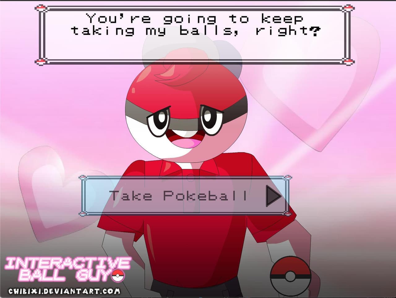 Interactive Ball Guy - Pokemon Sword and Shield Fan Game screenshot 3