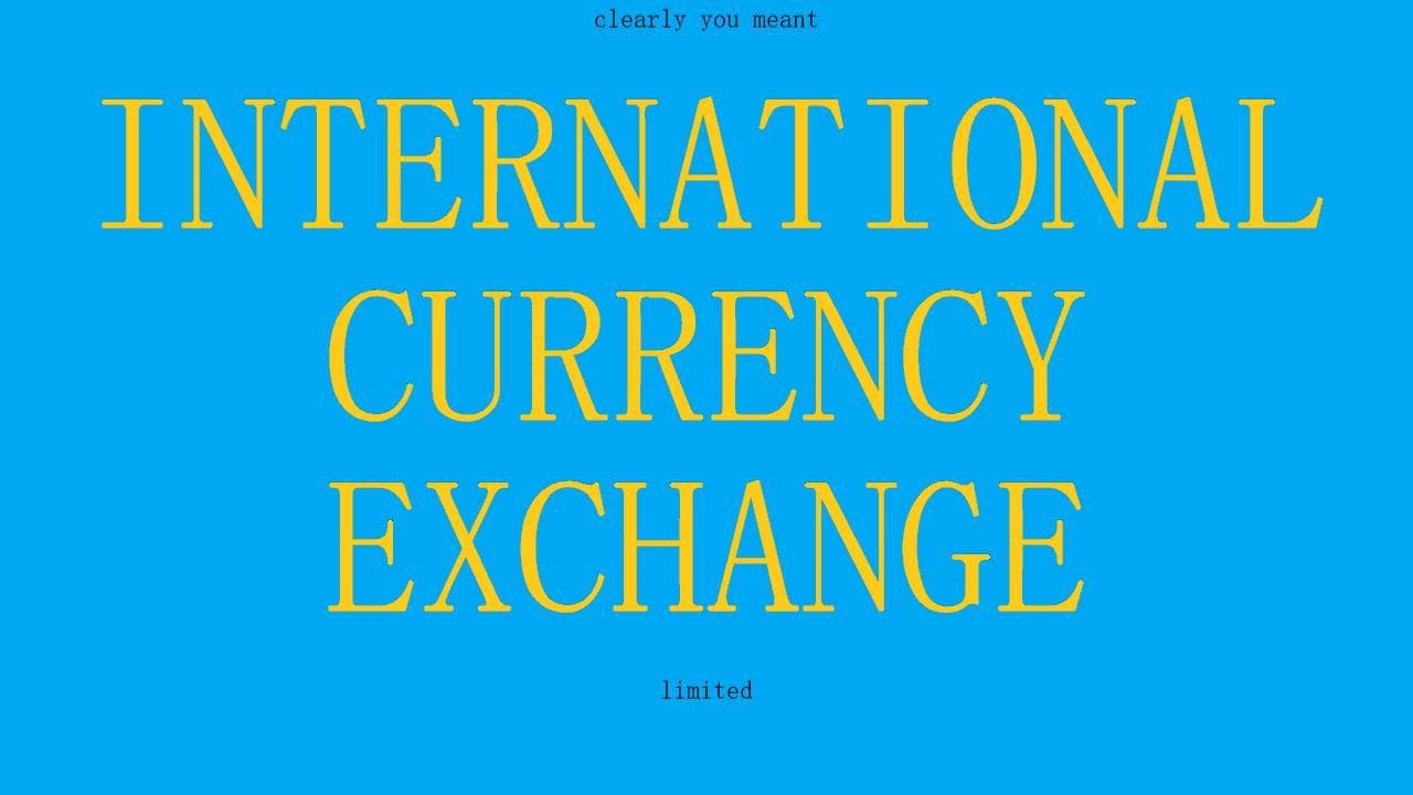 1HGJ ICE (International Currency Exchange)